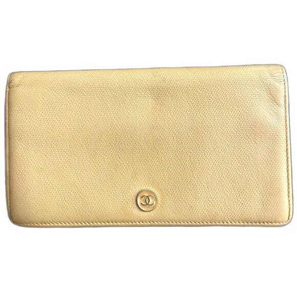 Chanel Gold Wallet - Picture 1 of 8